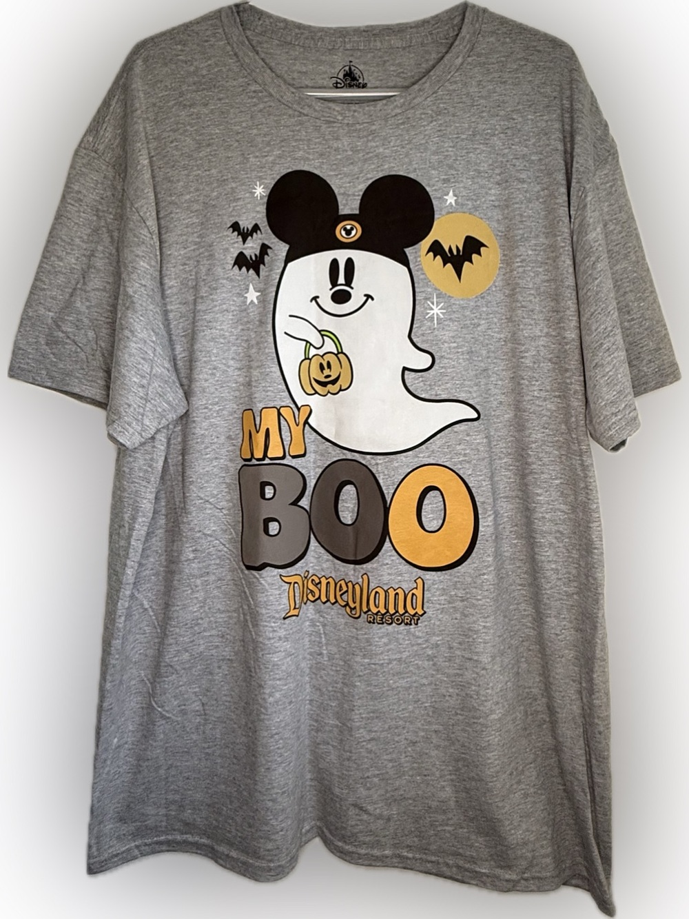 NEW Disney Parks 'My Boo' Halloween Boy Ghost T-Shirt Adult Size 2XL